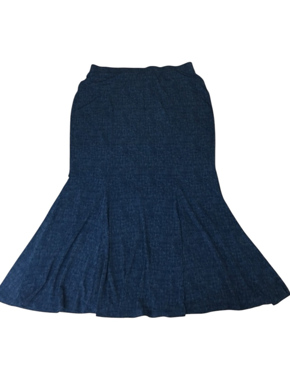 Established 1962 Blue Fit Flared Lightweight Skirt - Women’s Large